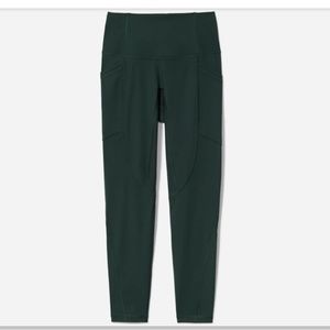 Everlane The Perform Pocket Legging, scarab green, XS